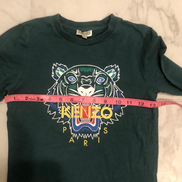 KENZO 🇫🇷 France kids green shirt - Picture 4 of 15